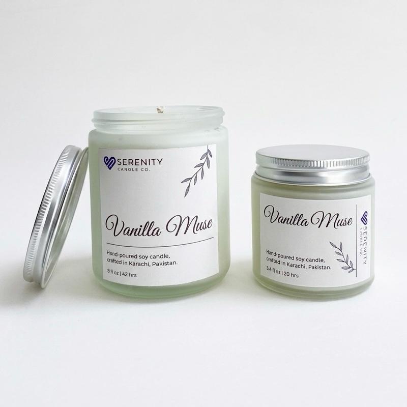 Vanilla Muse – Warm Vanilla Essence Candle